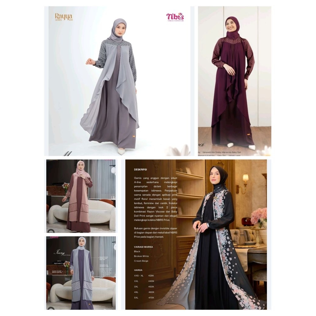 Gamis Nibras Cuci Gudang Promo ambyar