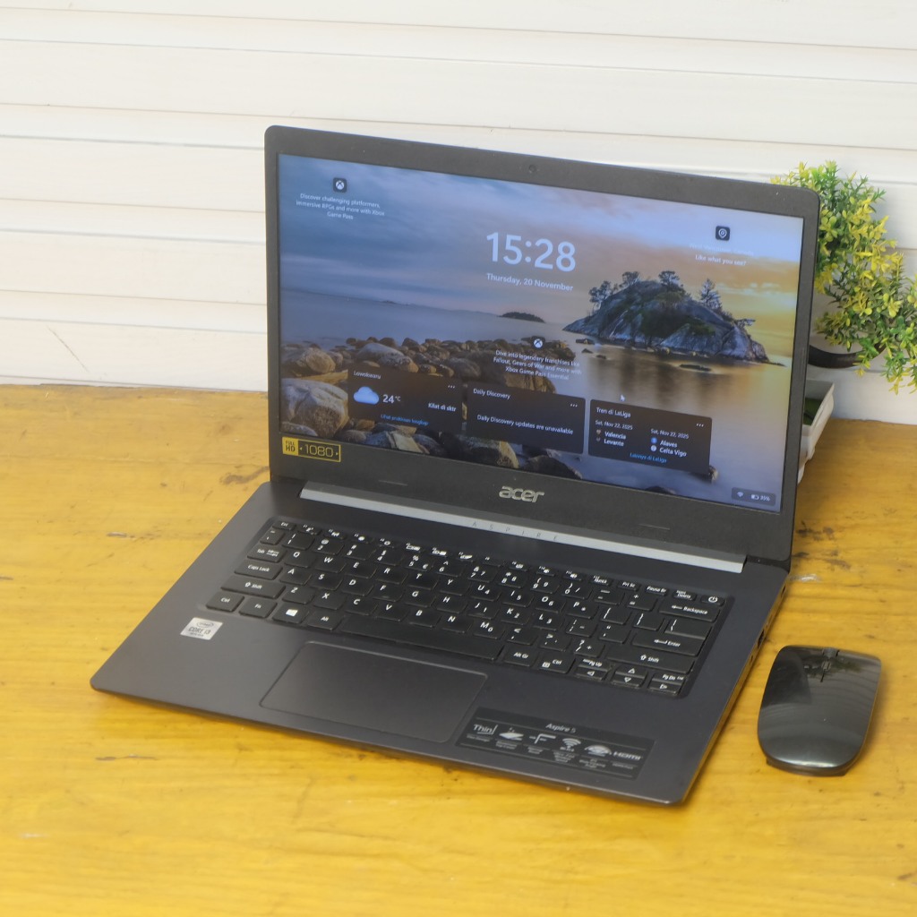 SLIM ACER ASPIRE 5 A514-53 i3 gen 10 RAM 8 SSD - Laptop second - LAPTOP BEKAS - Laptop bagus