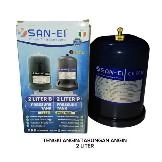 Tengki Angin/Tabung Angin pompa Air 125/260 Watt