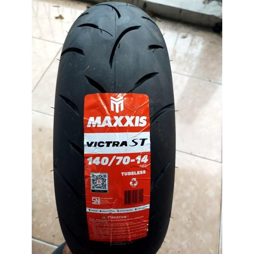(FREE PENTIL) MAXXIS VICTRA 140/70-14 TUBELESS RING 14
