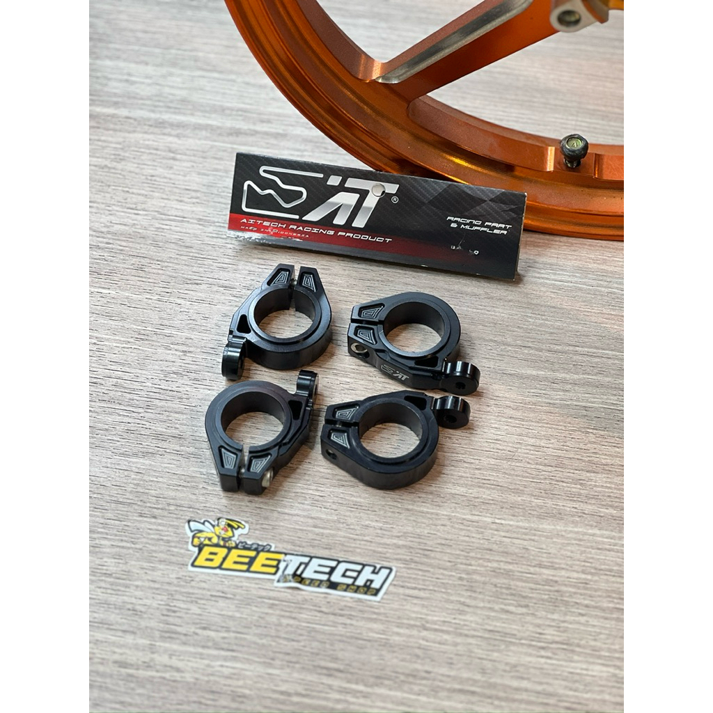 BREKET CINCIN KUPINGAN LAMPU RX-KING ORIGINAL AI-TECH