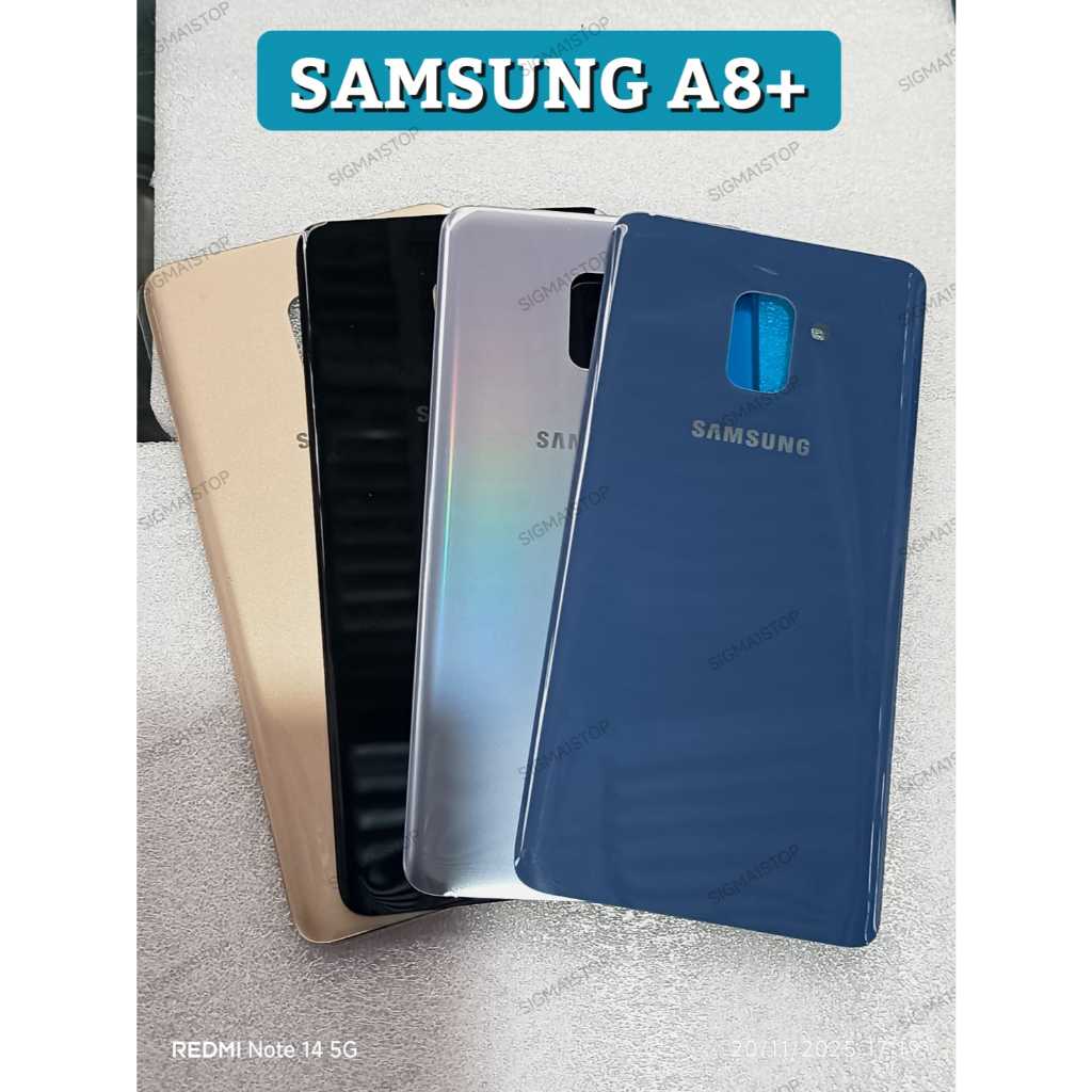 SAMSUNG A8 PLUS 2018 A730 CASING BACK DOOR COVER TUTUP BATERAI SAMSUNG A8+ KESING BELAKANGPLUS