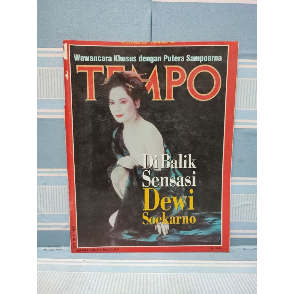 Majalah tempo di balik sensasi dewi sukarno tahun 1993