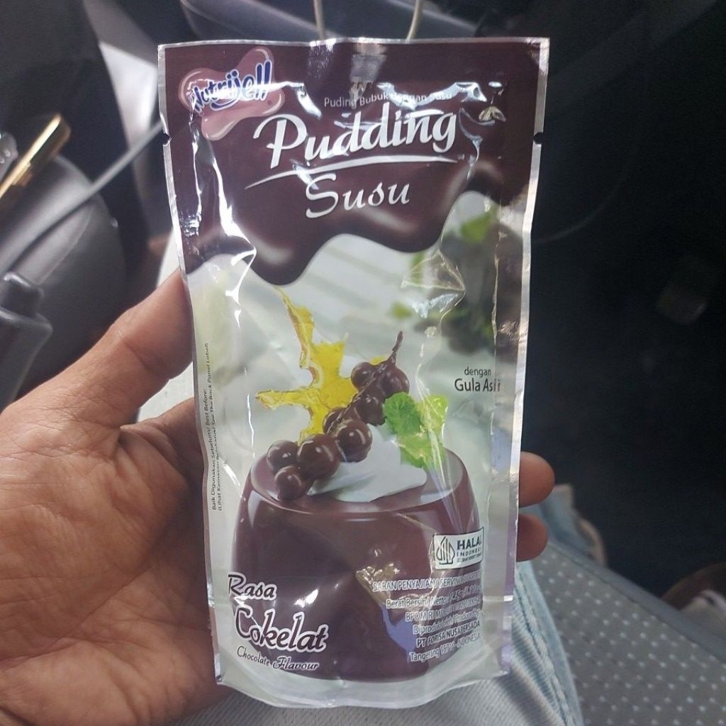 PUDING SUSU COKLAT