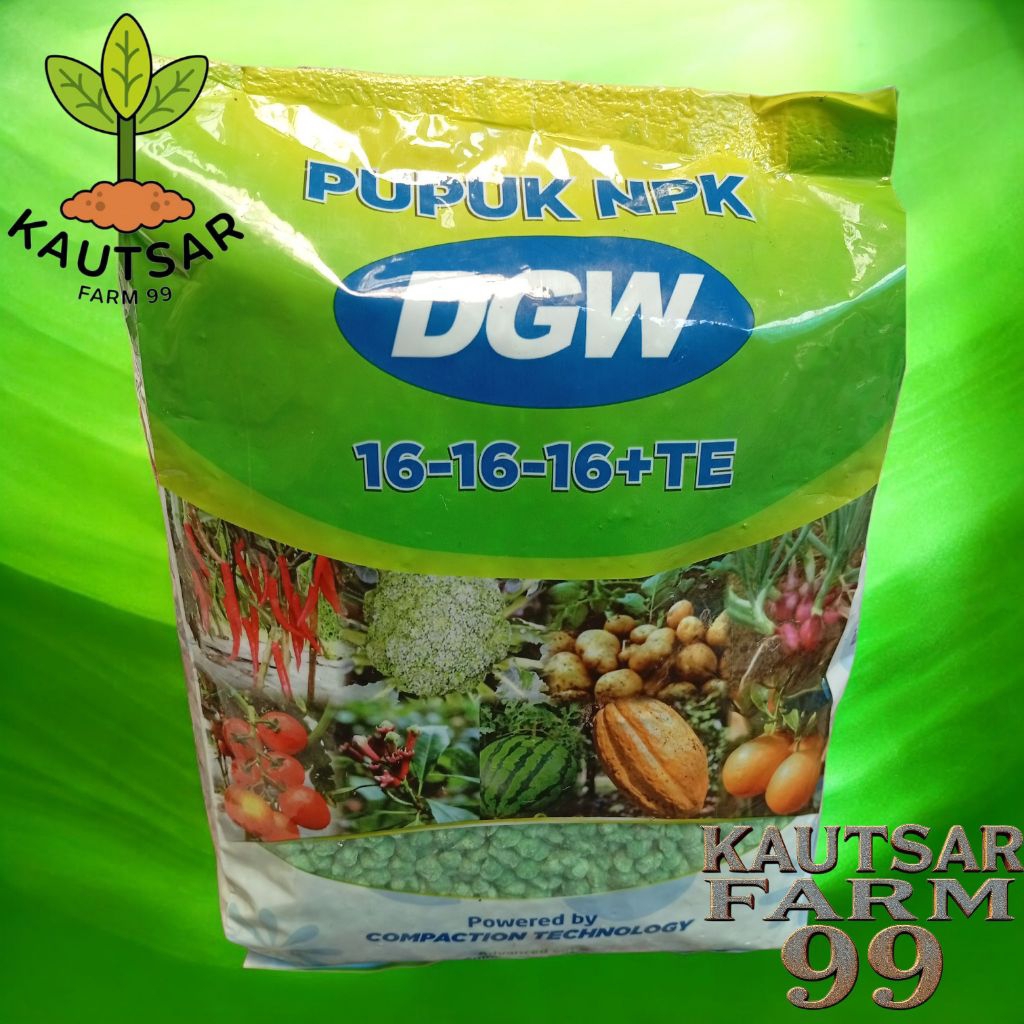 NPK lengkap 16 16 16 plus TE dari DGW Fertilizer 1Kg
