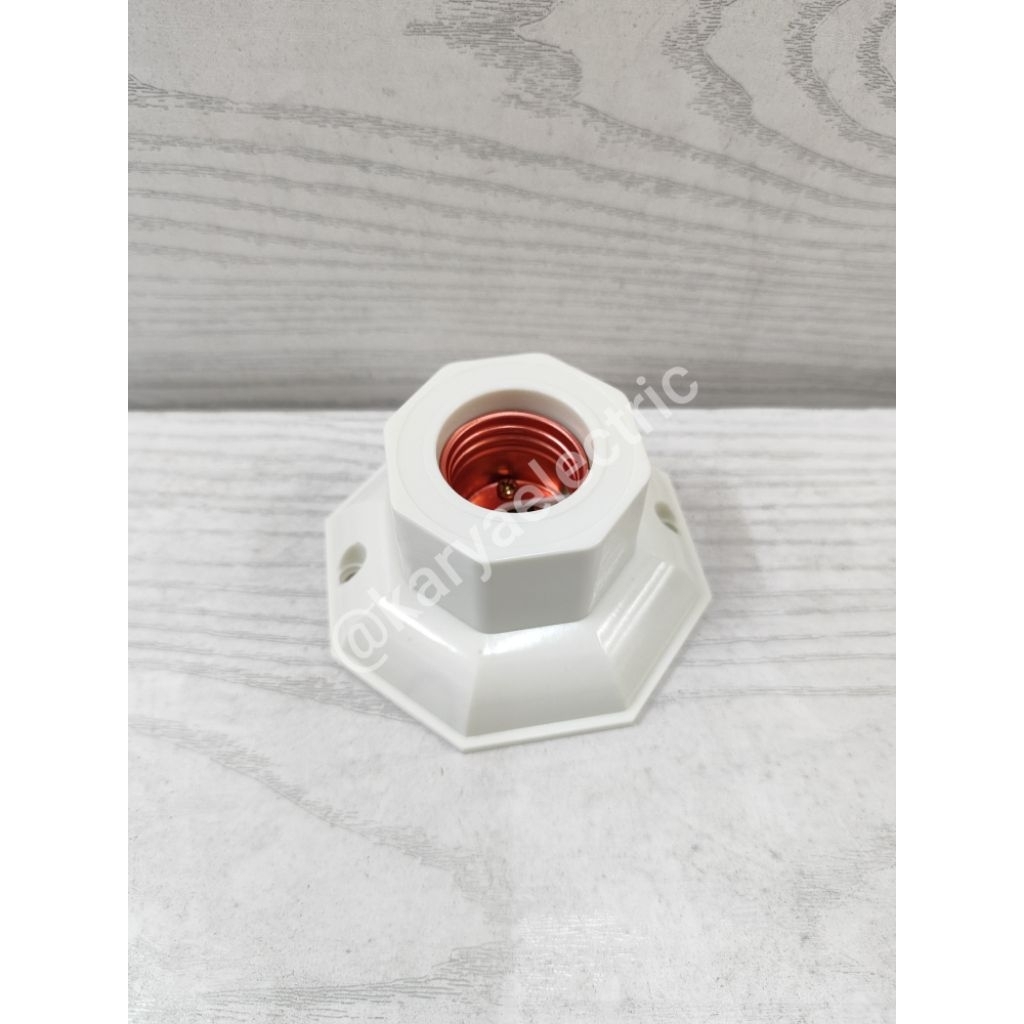 FITTING LAMPU PLAFON TEMPEL SHUKAKU SKU 2288 SEGI 8 ORIGINAL