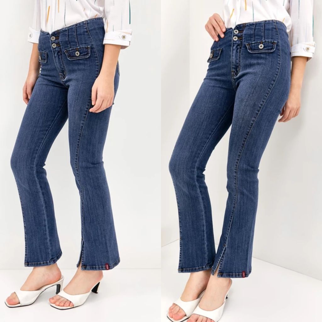 Celana Wanita  Jeans Ako BootCut-0350