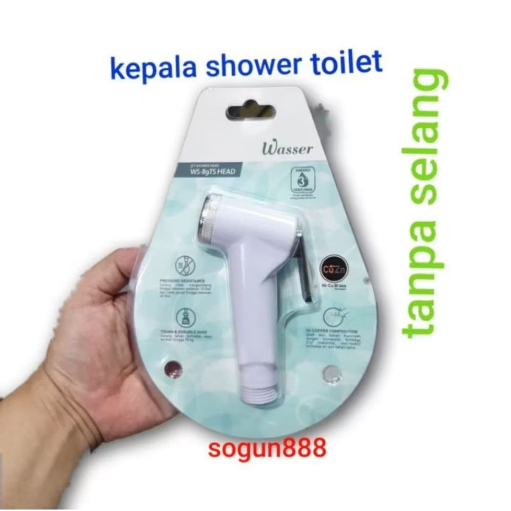 Kepala toilet shower Wasser. Bidet. Jet shower. Shower toilet tanpa selang