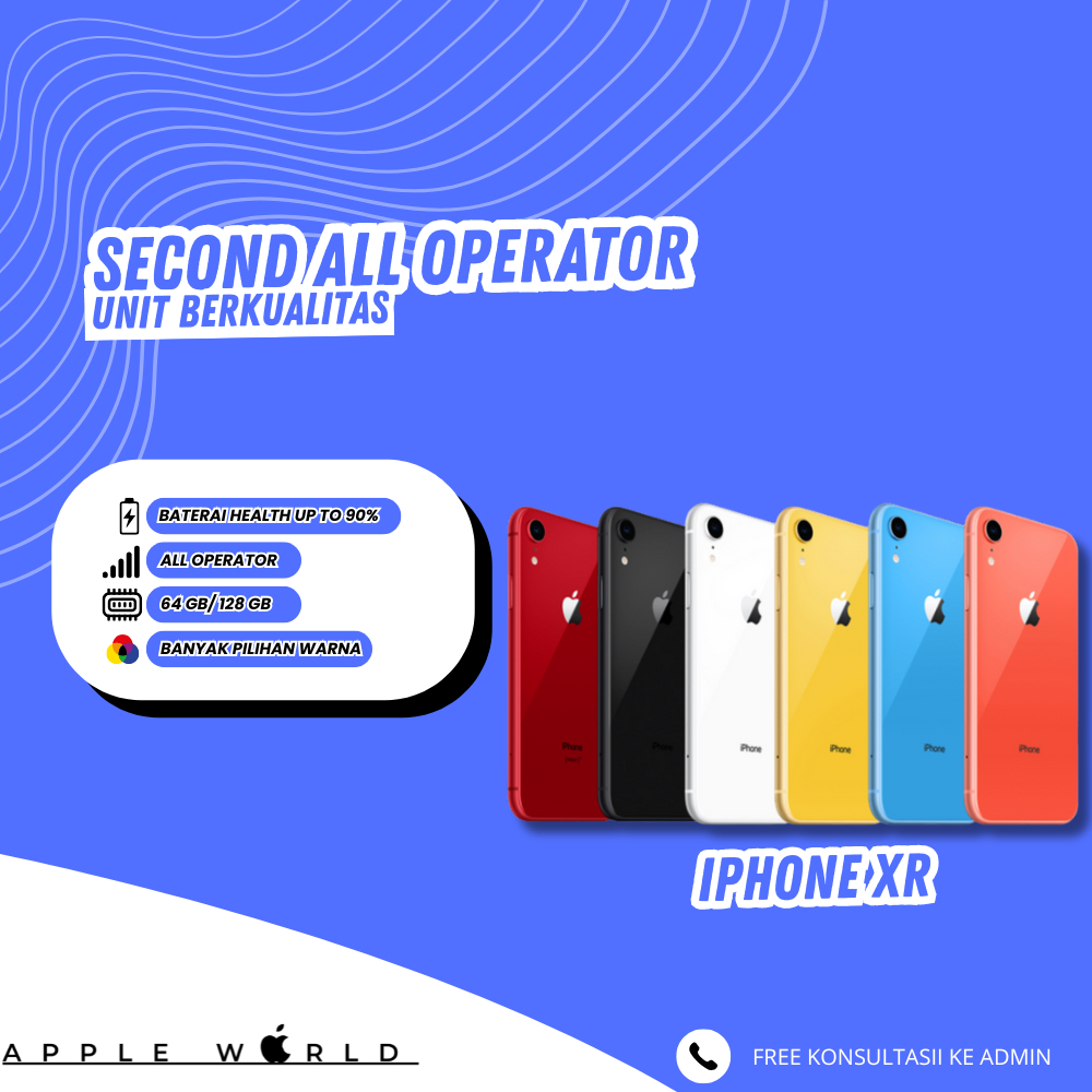 iPHONE XR 64GB 128GB SECOND EX INTER | LIKE NEW