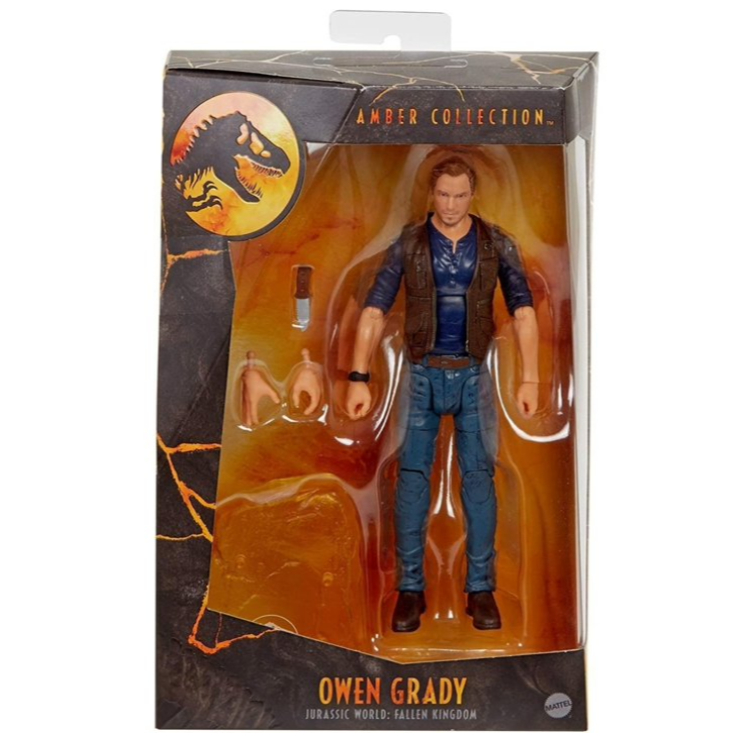 Jurassic World Amber Collection Owen Grady Action Figure