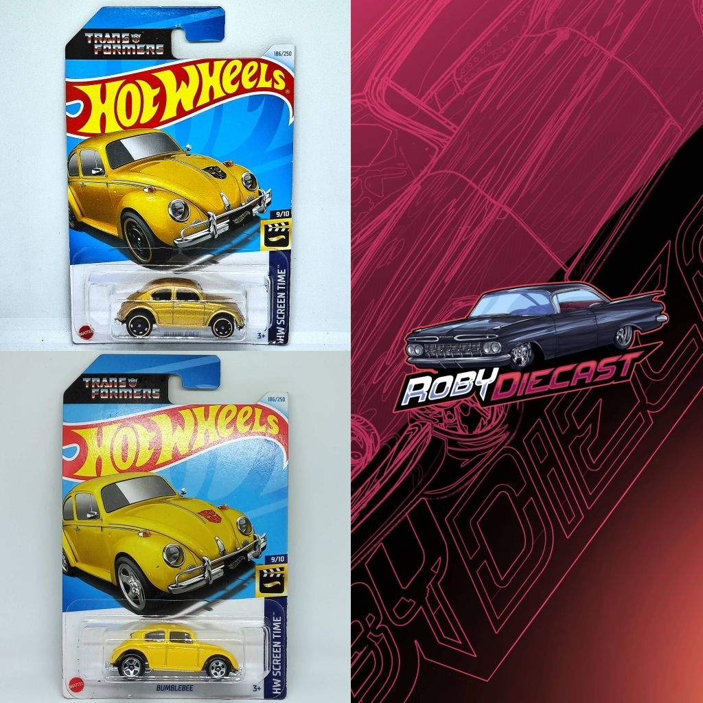 Hot Wheels Bumblebee Transformers Screen Time
