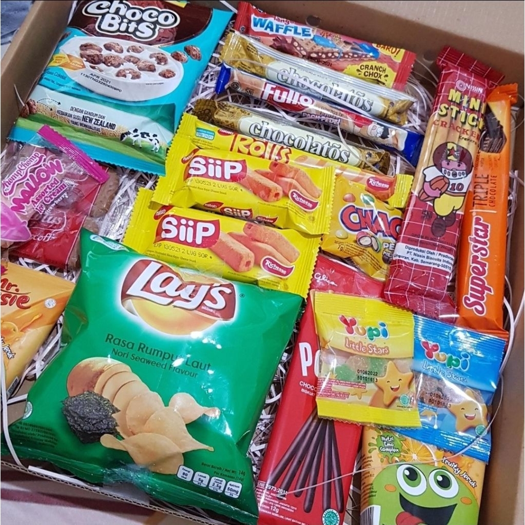 by giftandboxbyfma HAMPERS SNACK BOX  HAMPERS FAREWELL SNACK BOX MURAH CHARITY BIRTHDAY HAMPERS BIG 