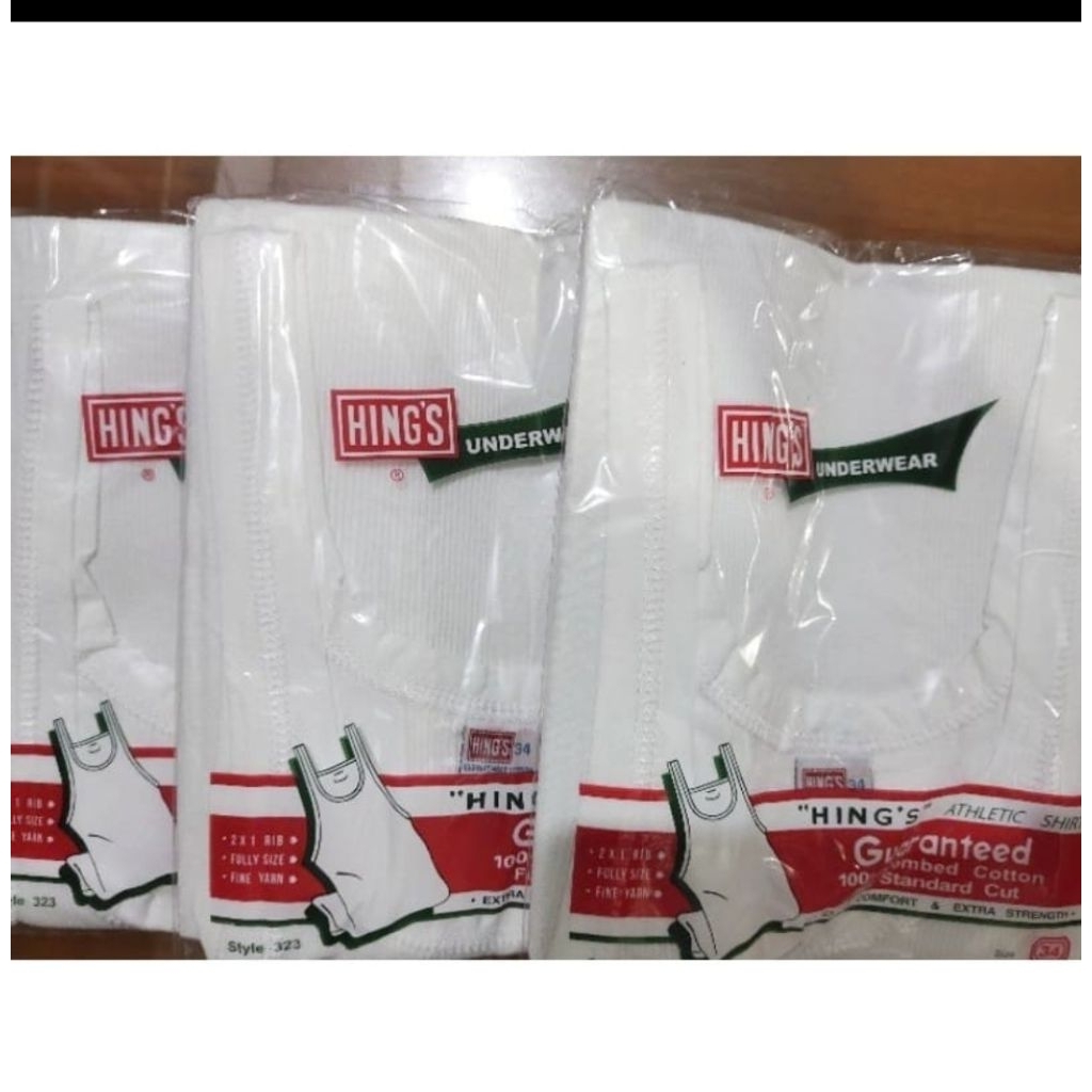 singlet pria dewasa merk hings hijau 323