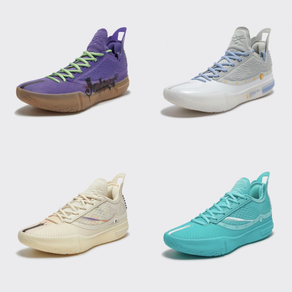 Sepatu Basket 361° Joker 1 GT "Joker" "Miro" "NYC" "Denver" "