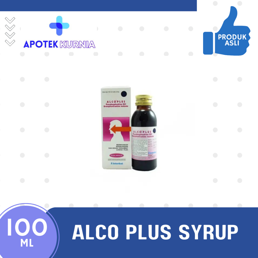 ALCO PLUS SYRUP - 100ML