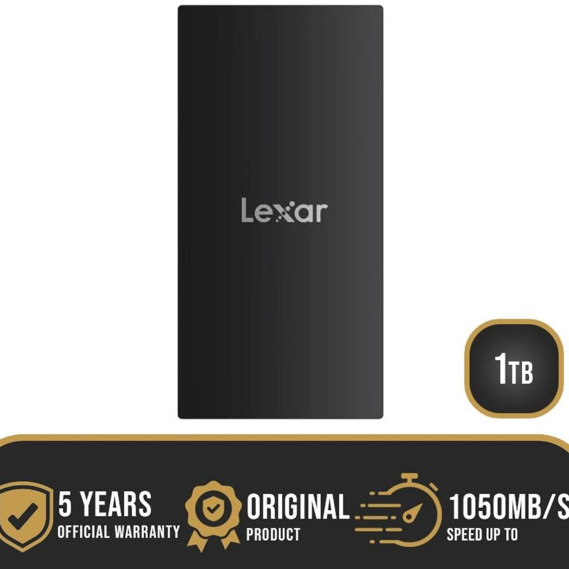 Lexar SSD External Portable SL300 1TB - 1 TB USB-C 3.2