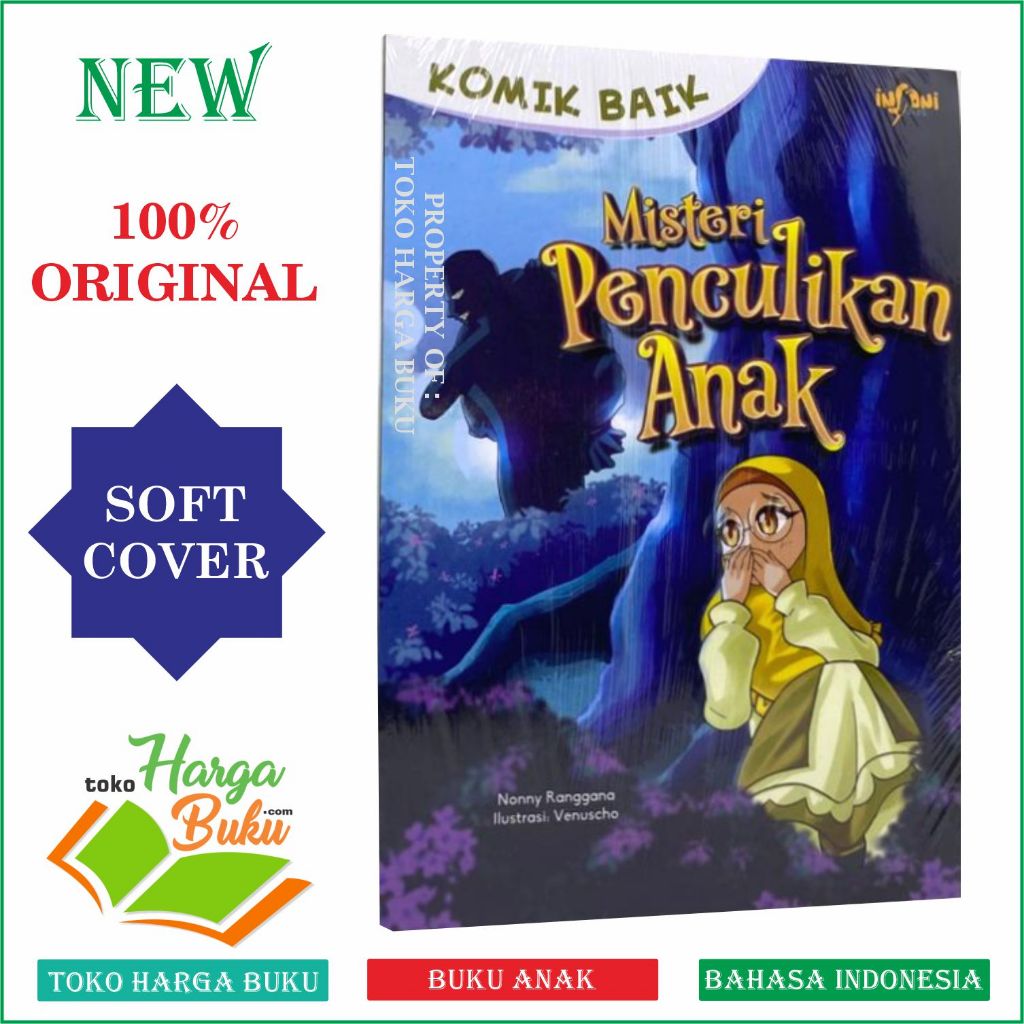Foto Komik Baik Misteri Penculikan Anak Buku Cerita Anak ORIGINAL Insani Kids GIP - Gema Insani Press