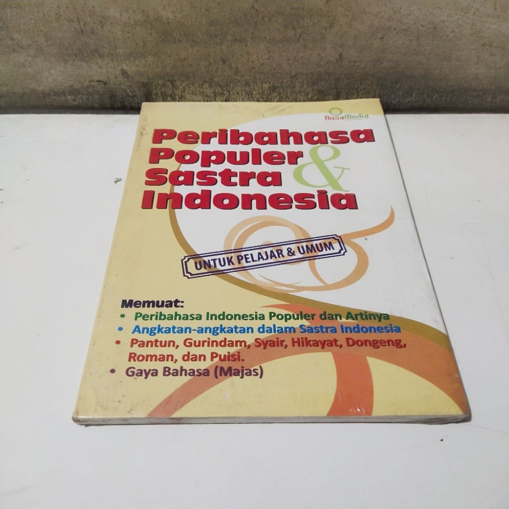 Buku Obral Super Murah - Buku Peribahasa Populer & Sastra Indonesia
