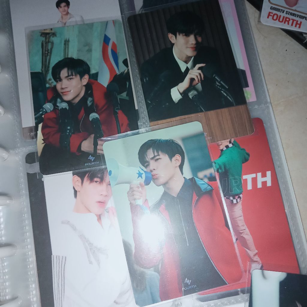 Photocard Fourth Nattawat Candidate Set (READ DESC)