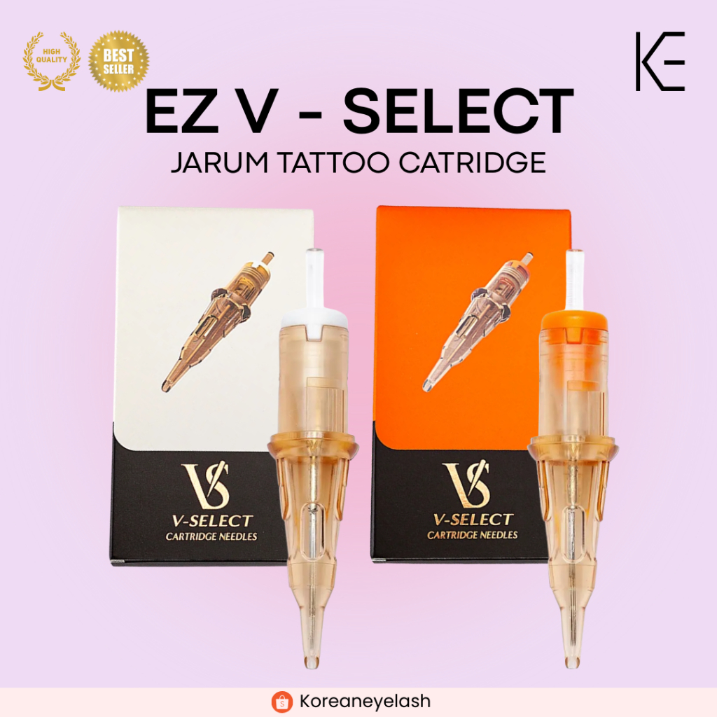 EZ V - SELECT Jarum Tattoo Cartridge premium needles ECERAN
