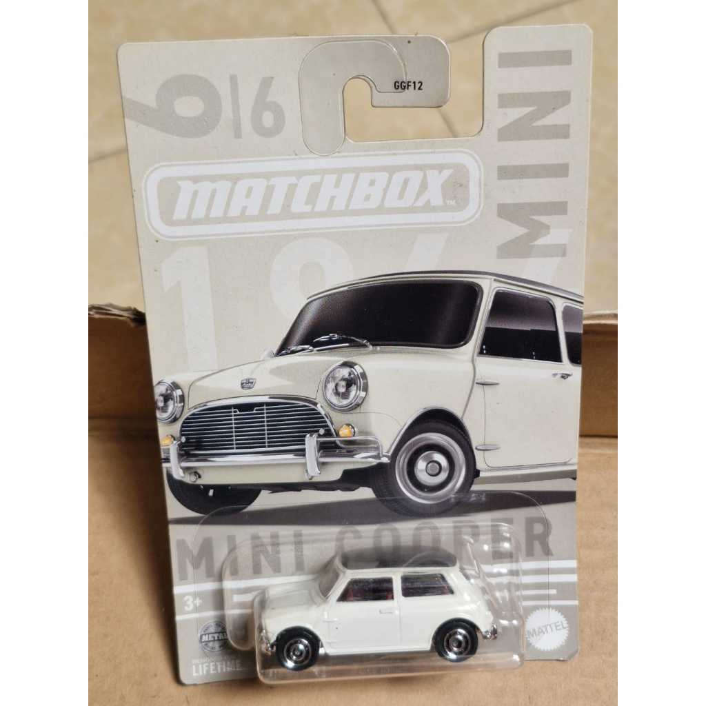 matchbox mini cooper putih
