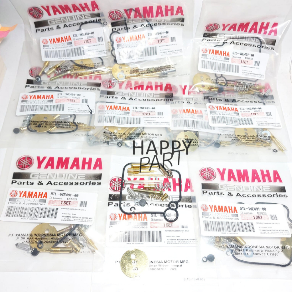 GROSIR 10 RepairKit Karburator Mio Sporty Smile Mio Soul Karbu Fino Karbu REPAIRKIT MIO LAMA + COIN