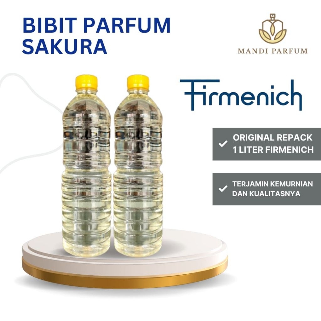 SAKURA (Bibit Parfum Laundry) Firmenich Repack 1 Liter ORIGINAL
