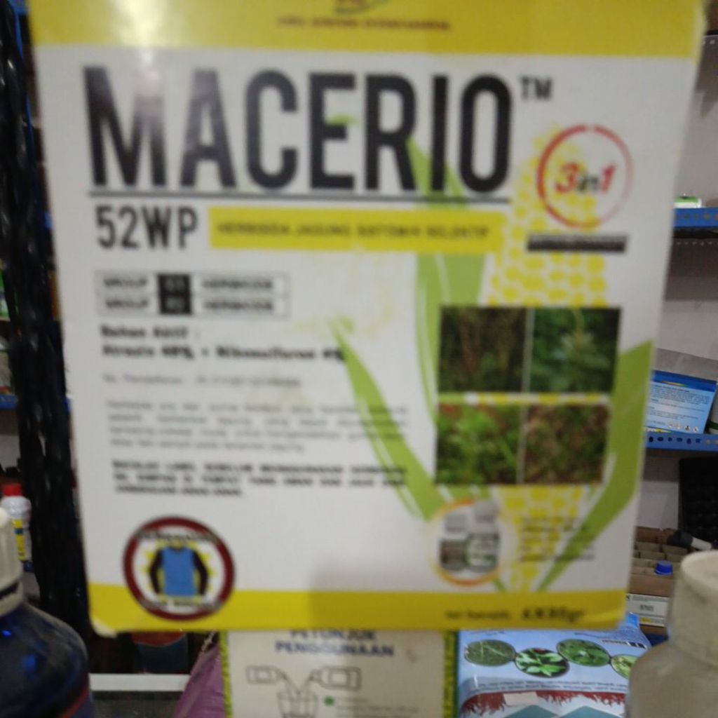 MACERIO 52WP .HERBISIDA jagung sistemik selektif
