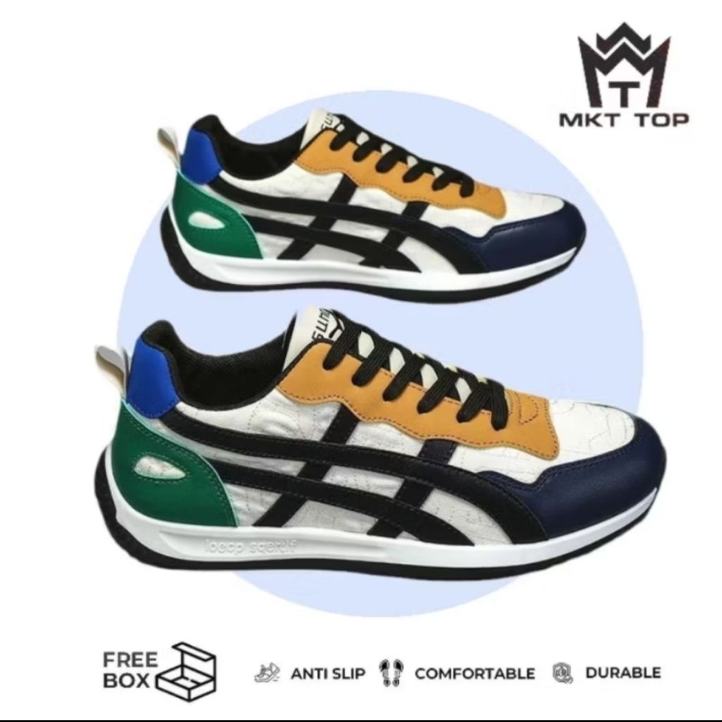sepatu olah raga pria - sepatu lari pria - sepatu sneakers pria sport out dor SP50