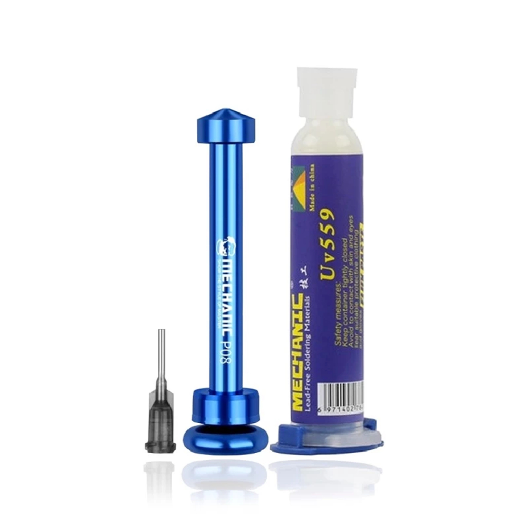 Flux Solder Pasta Solder Mechanic Medium Activity 559 + Alat Pendorong Flux Pasta