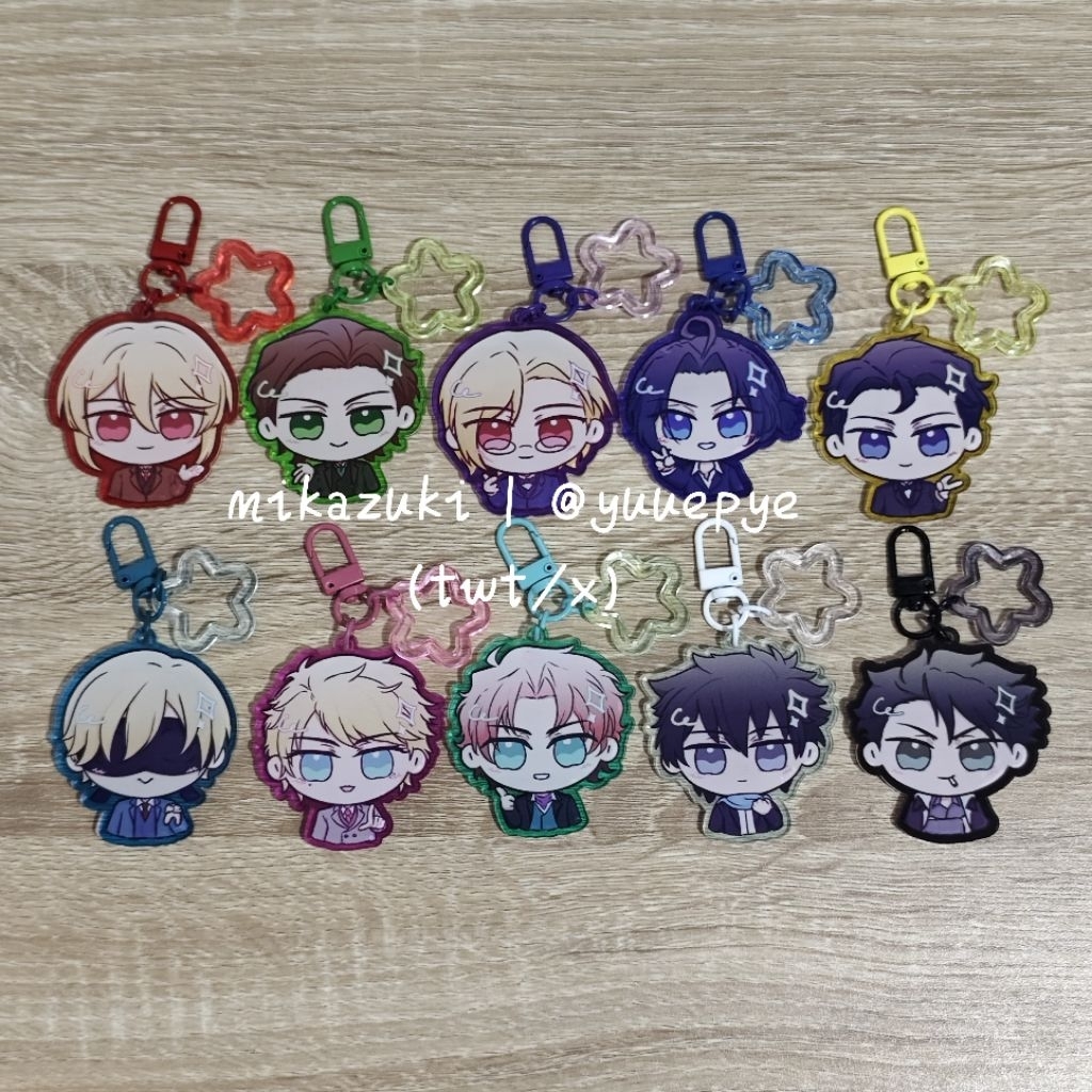 [READY STOCK] Keychain Moriarty The Patriot Fanmerch