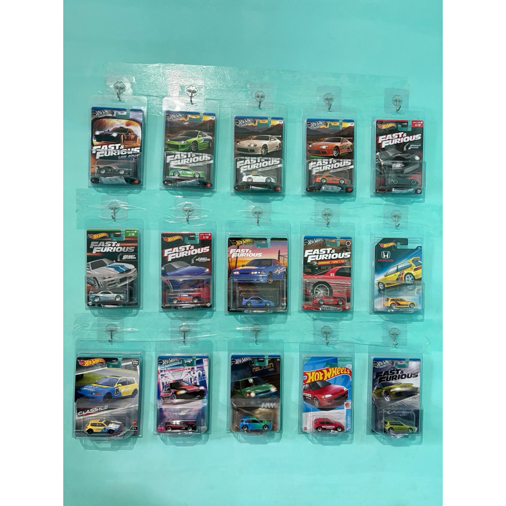 Hot Wheels 15pcs (Free Protector)