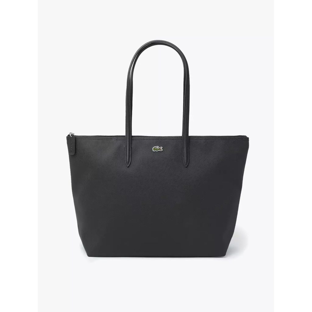 Lacoste Concept Tote Bag 12.12 Large Black Tas Pundak Wanita (Preloved)