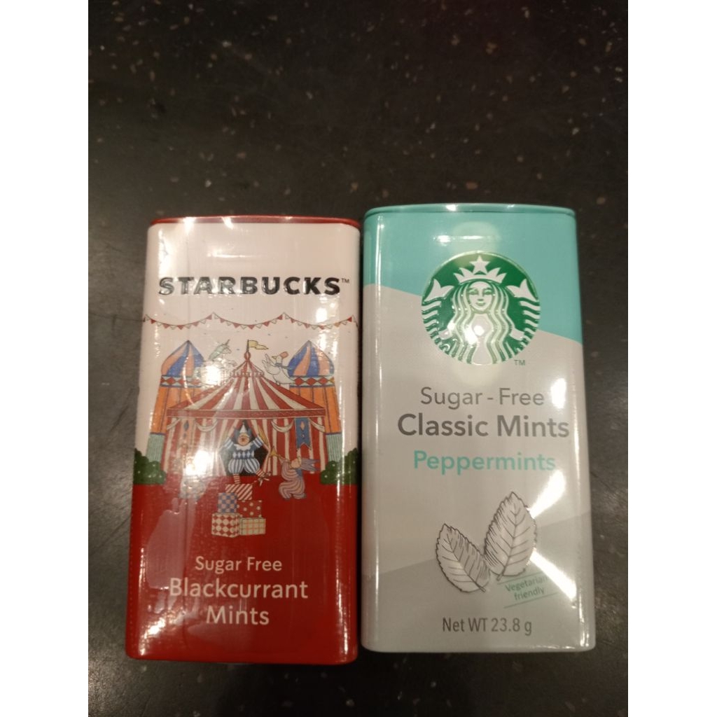 permen sugar mint Starbucks