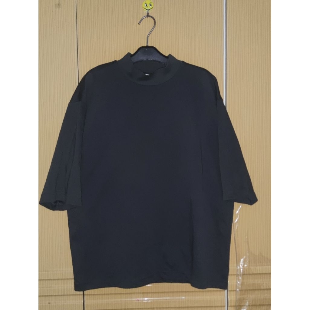 TSHIRT UNIQLO AIRISM DARK GRAY SECOND ORIGINAL