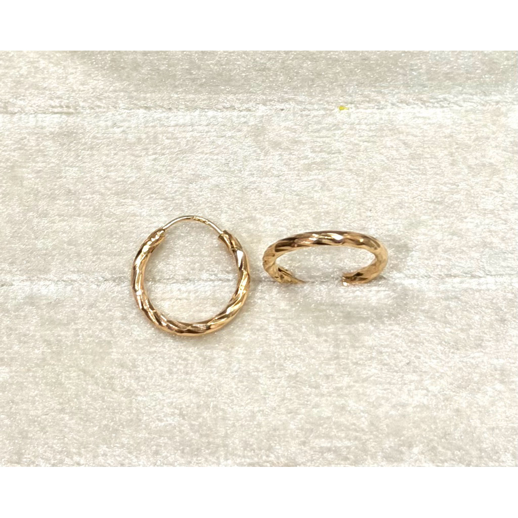 Anting Emas Gipsy 8k