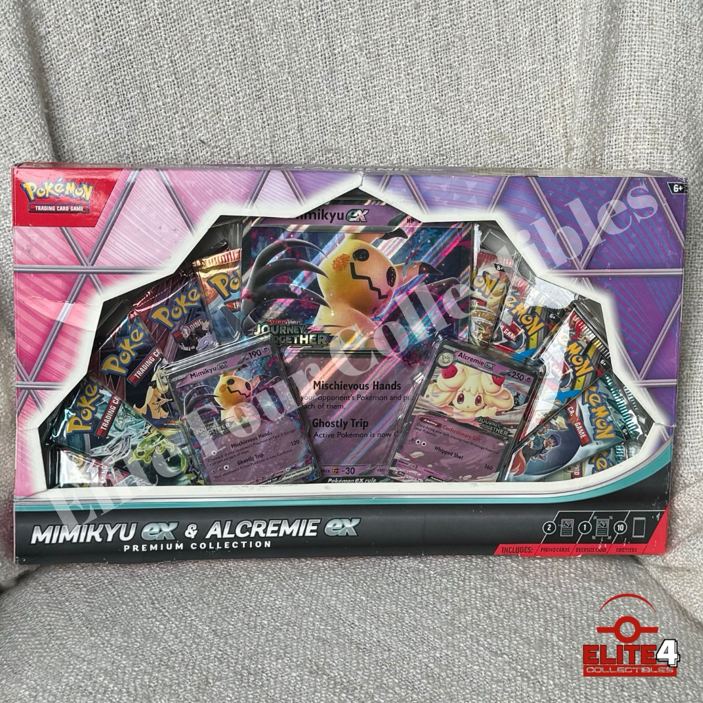 Mimikyu ex & Alcremie ex Premium Collection