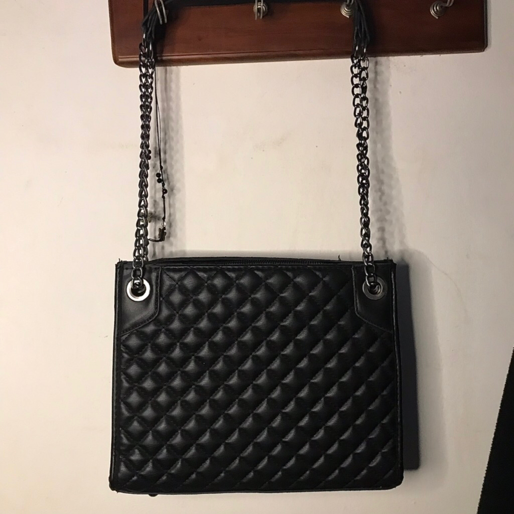 preloved tas wanita under 50K / totebag rantai honyan / slingbag rubi croco / totebag slingbag cross