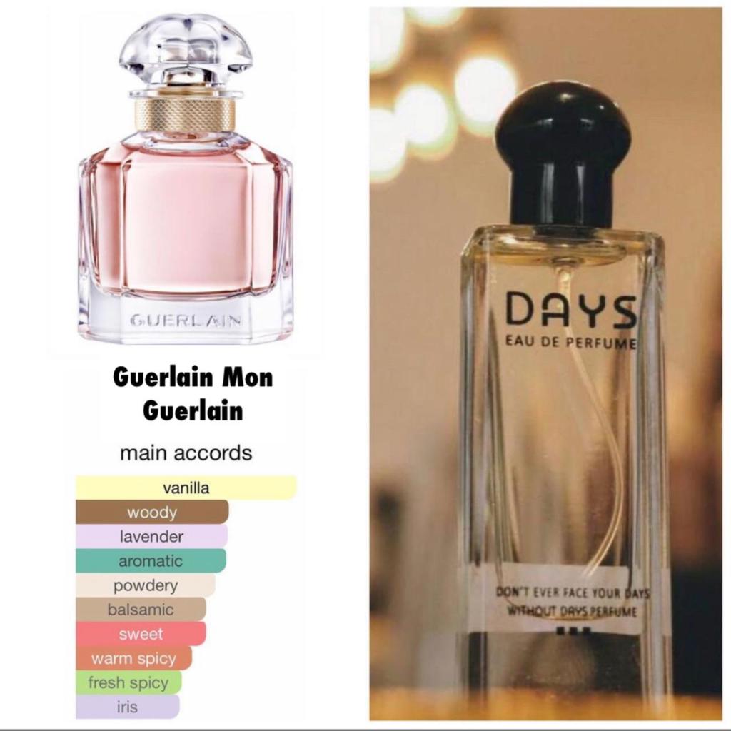 Parfume Wanita Days Parfume Inspired By GEURLAIN MON GUERLAIN 30ml Tahan Lama