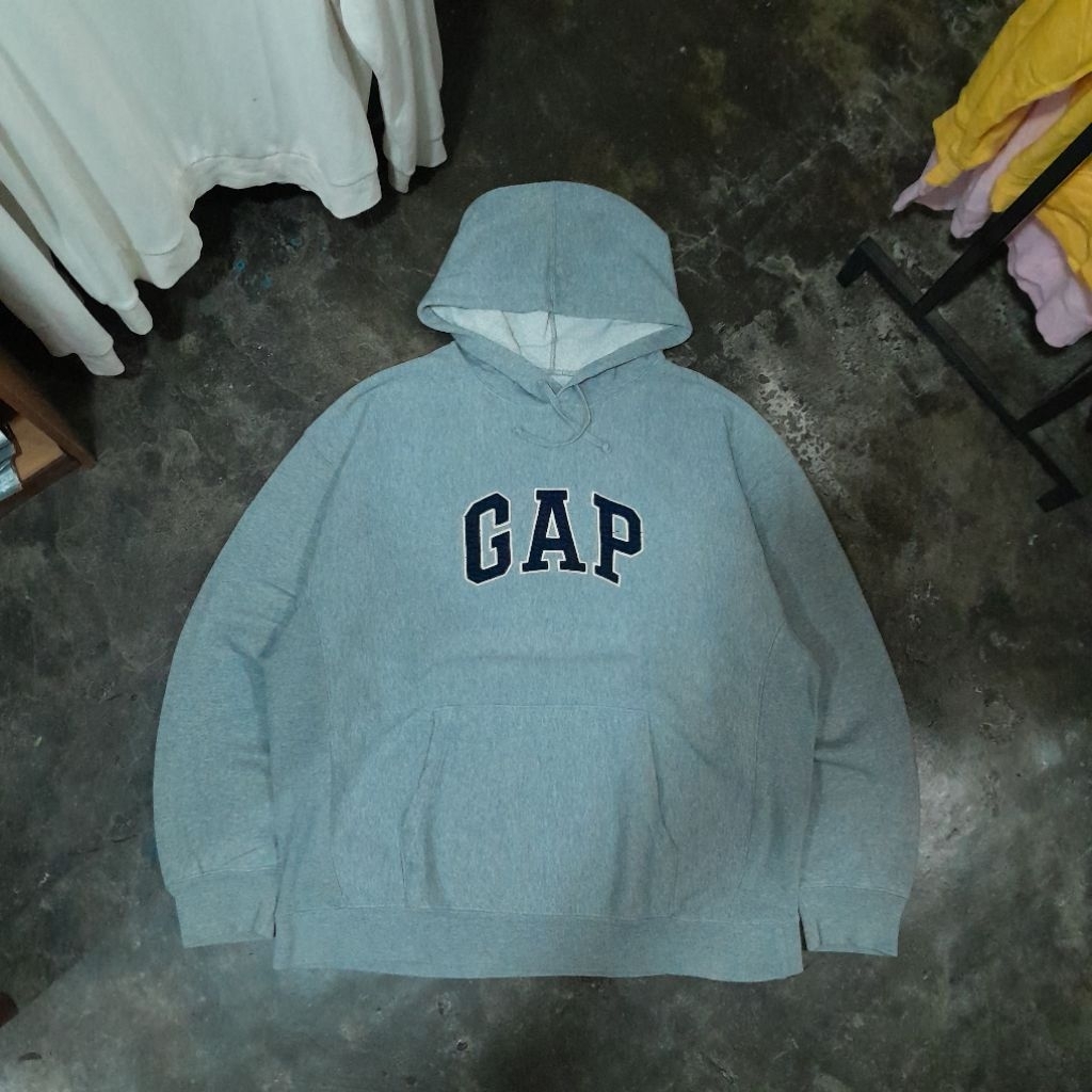 GAP HOODIE GREY (BIG SIZE)