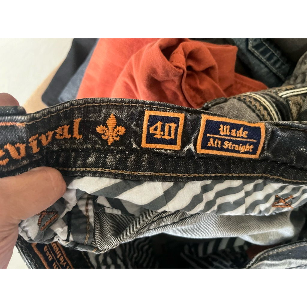 Rock Revival Jeans Men Big size 40 Authentic