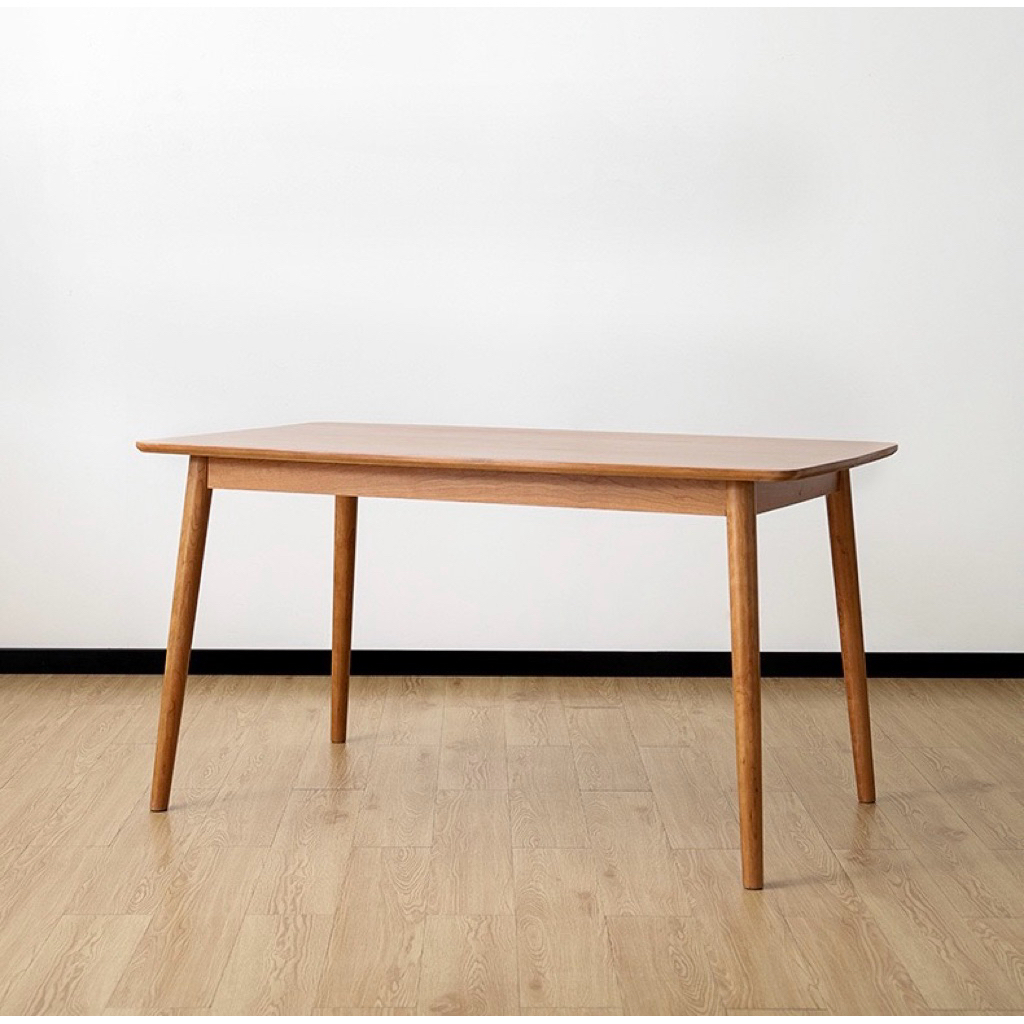 meja makan minimalis kayu jati minimalis modern