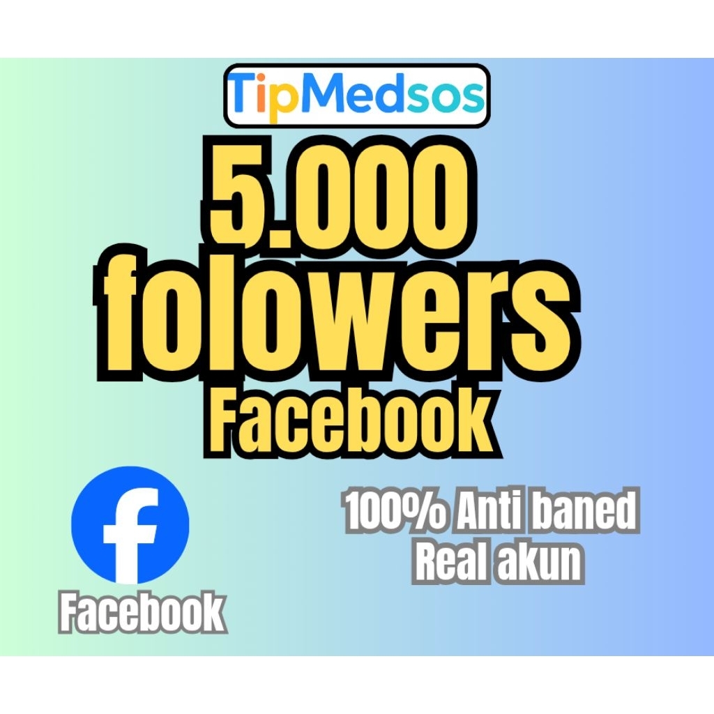 followers Facebook termurah dan permanen