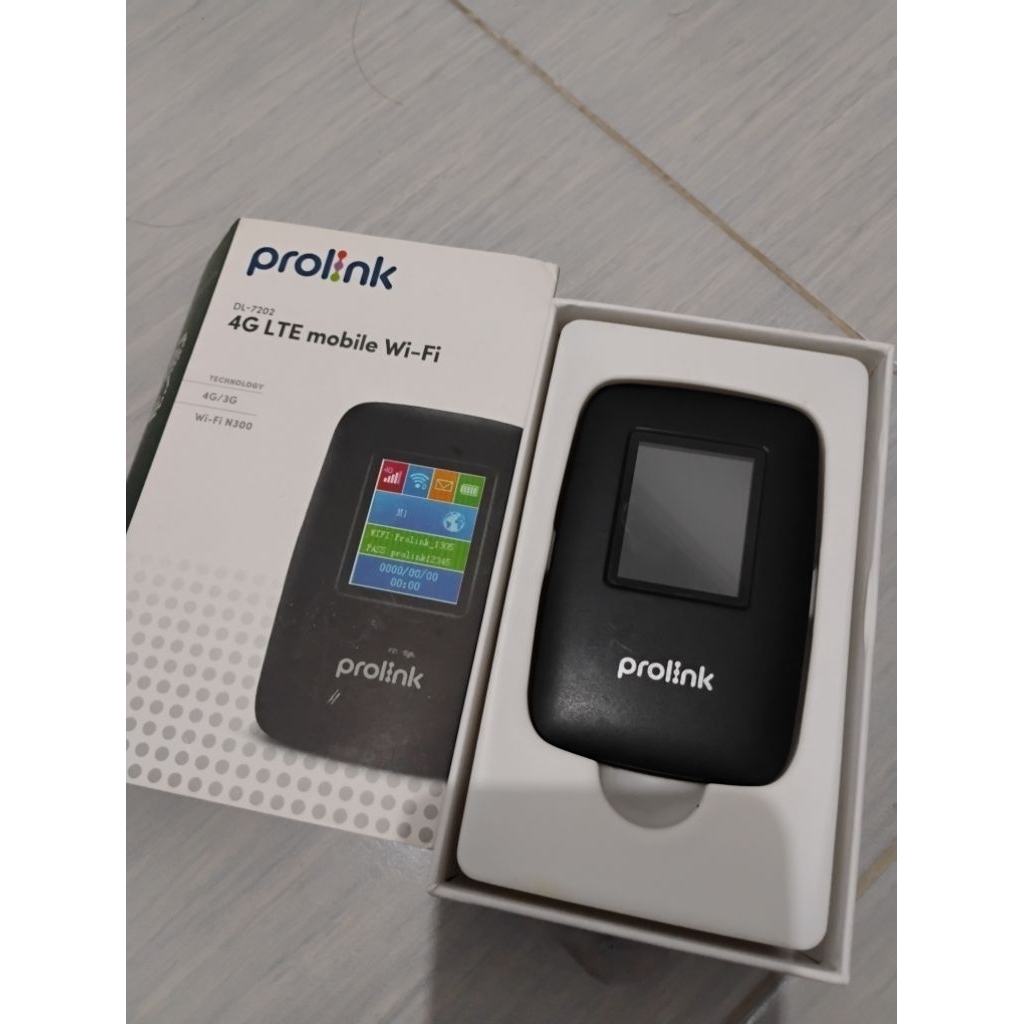 Prolink DL-7202 Portable Mobile Modem Wi-Fi 4G LTE All Operator Second Bekas