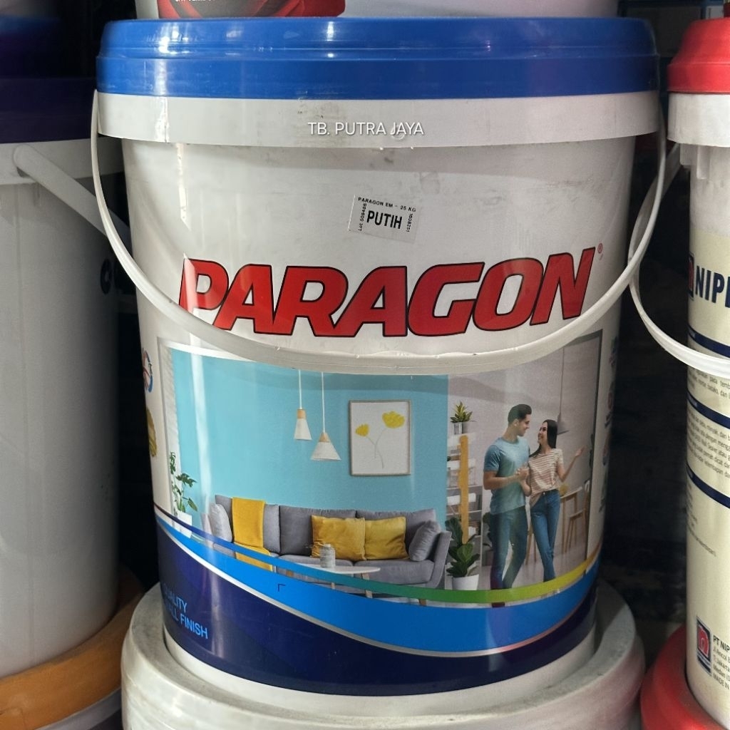 Cat Tembok / Dinding PARAGON 25 KG PUTIH Original Berkualitas