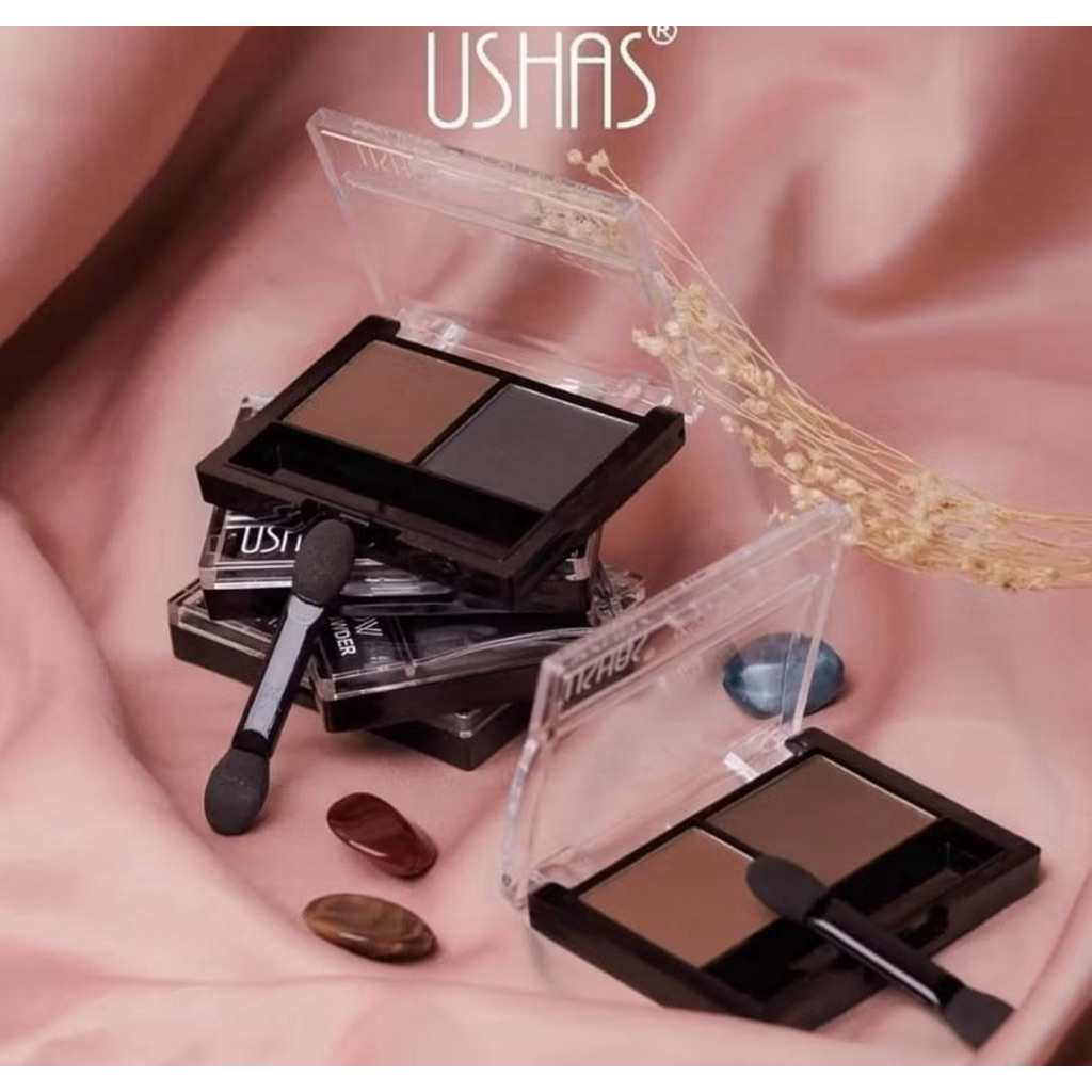 USHAS EYEBROW POWDER(2SHADE)