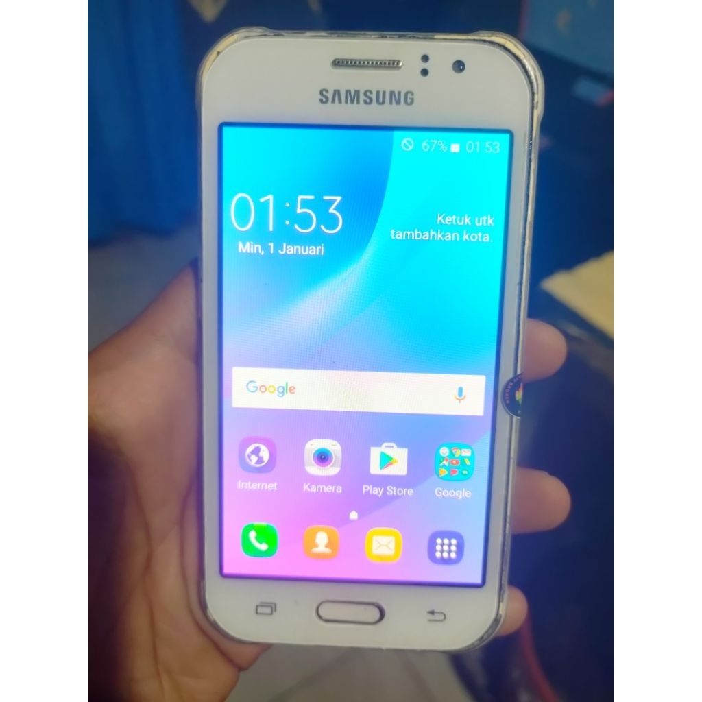 Samsung J1 Ace jar 4g original second tinggal pake