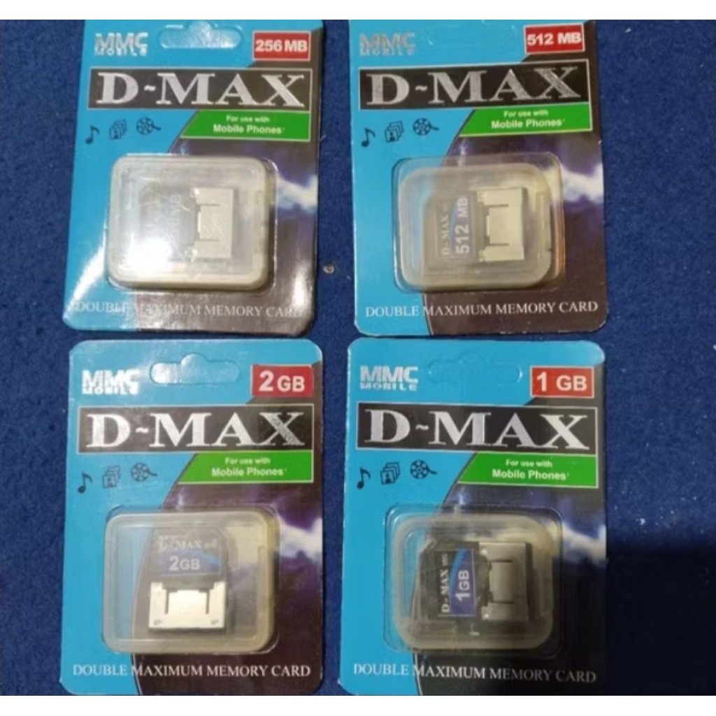 MMC Mobile D-MAX – Double Maximum Memory Card Varian: 256Mb/512Mb/1Gb/2Gb