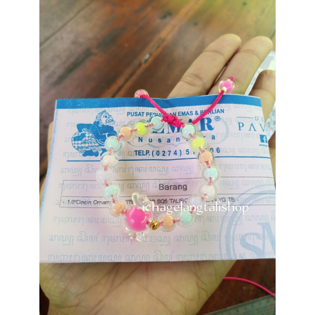 gelang anak candy warna 0,1 gram semar nusantara