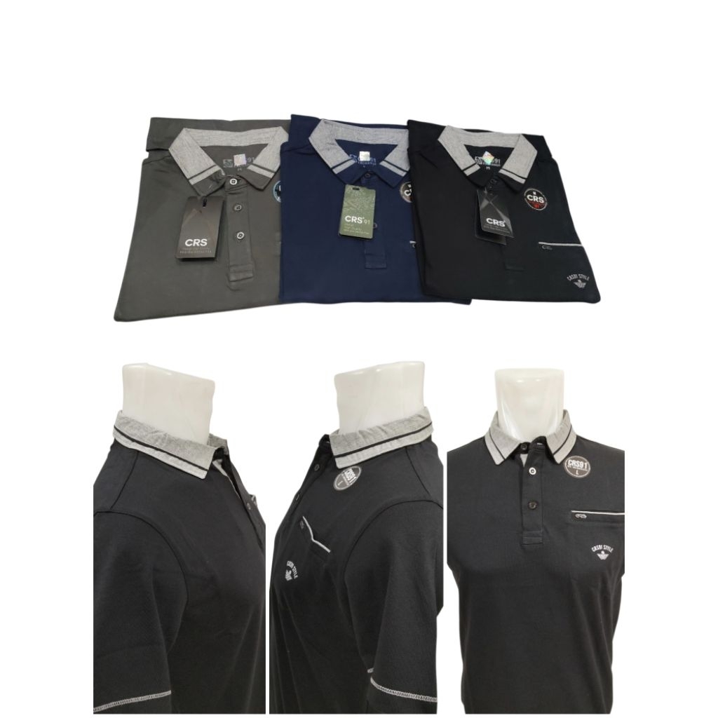 Kaos kerah CRS"91 / Kerah DISTRO PREMIUM / CRS'91 ORI